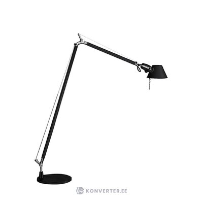 Black adjustable floor lamp with tolomeo (artem) beauty flaws