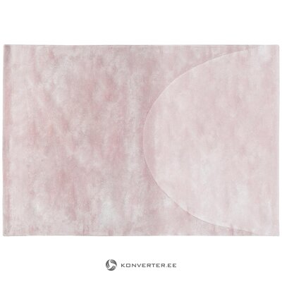 Розовый коврик из вискозы луиза (андерсон)