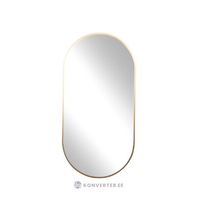 Oval wall mirror bony (garpe interiores) 50x100 with a golden frame