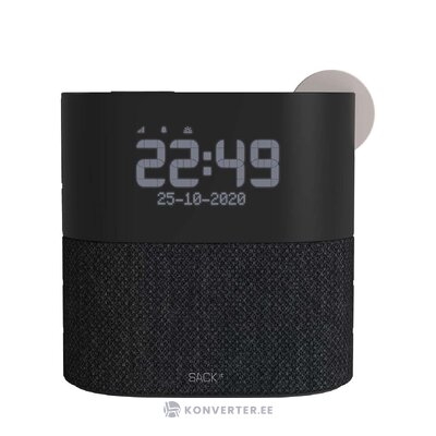 Bluetooth laikrodis radijas ir garsiakalbių pažadinimas (maišelis) nepažeisti