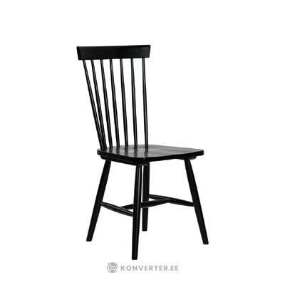 Melns masīvkoka krēsls rosvik (feeldesign)