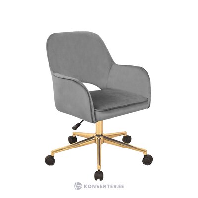 Pilkai auksinė biuro kėdė victoria (tomasucci) nepažeista