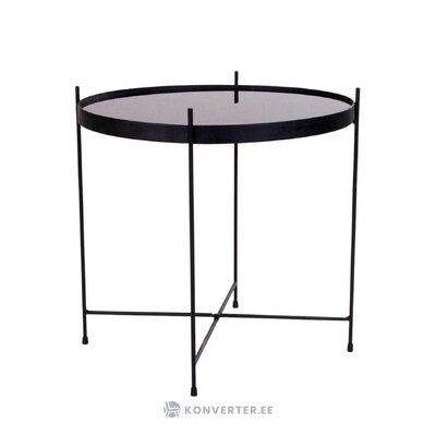 Black round coffee table venezia (house nordic) intact