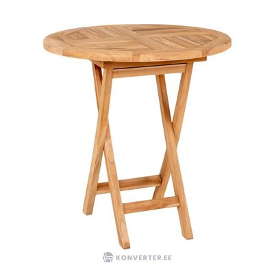 Folding solid wood small garden table oviedo (house nordic) intact
