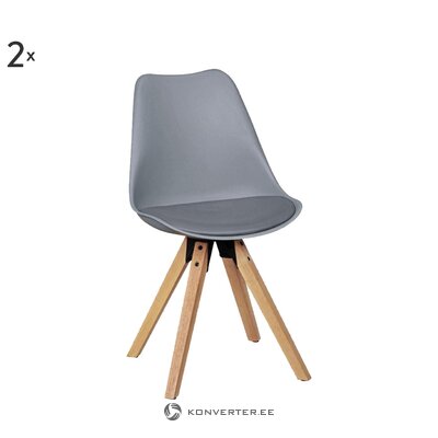 Gray-brown chair retro (skyport)
