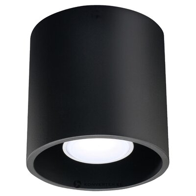 Black ceiling light roda (sollux)