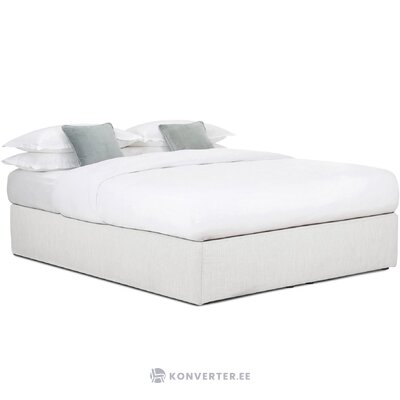 Šviesiai pilka kontinentinė lova (enya) 140x200 nepažeista