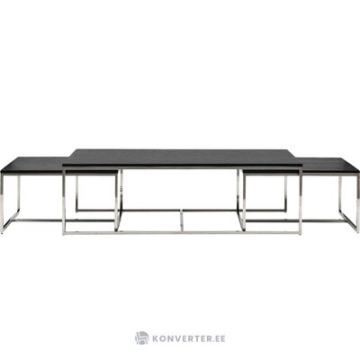 Набор журнальных столиков из 3-х предметов nomad (rivièra maison) в комплекте