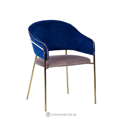 Design velvet chair victor (garpe interiores) intact