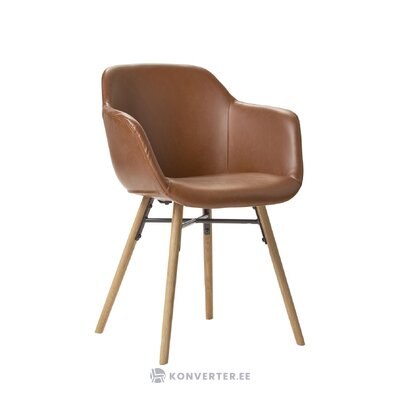 Brown design chair (fiji) intact