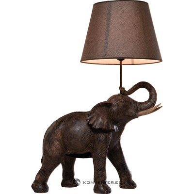 Дизайнерская настольная лампа слоник (примерный дизайн)