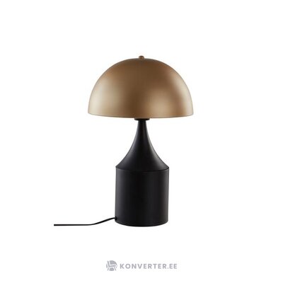 Musta ja kultainen pöytävalaisinlaituri (jotex) kauneusvirheellä