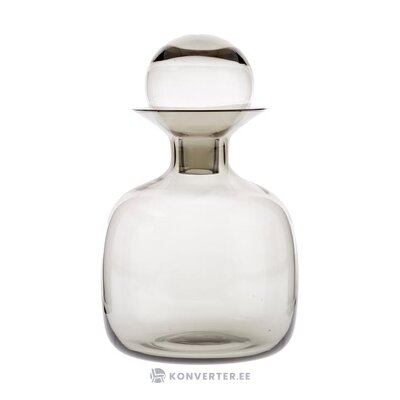 Glass decanter colored (asa), intact