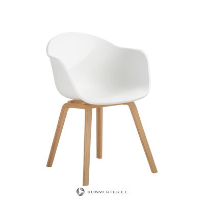 Бело-коричневый стул (Клэр)
