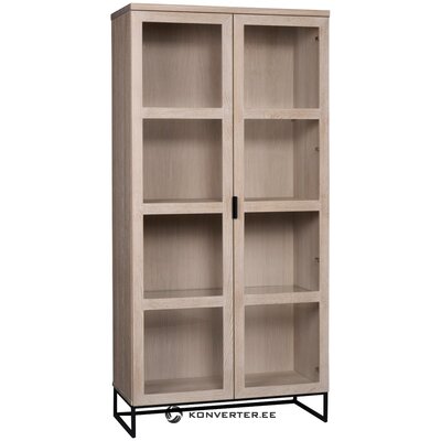 Solid wood display cabinet everett (rowico)