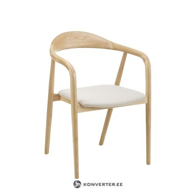 Светло-коричневое дизайнерское кресло (ангелина)
