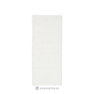 White fluffy carpet (leighton) 80x200 intact