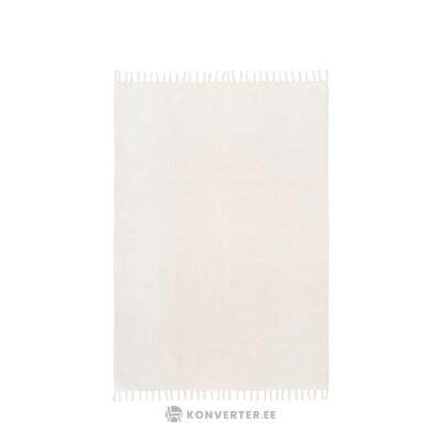 Cream cotton carpet (agneta) 200x300