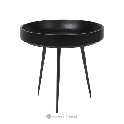 Black small design coffee table bowl (mater) intact