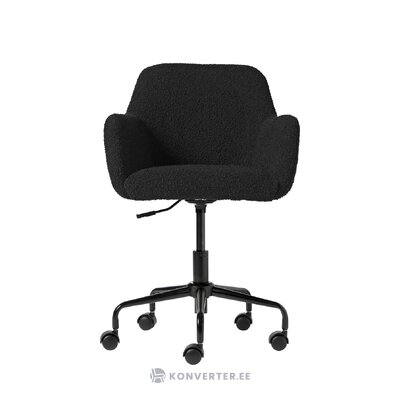 Black office chair (lucie) intact