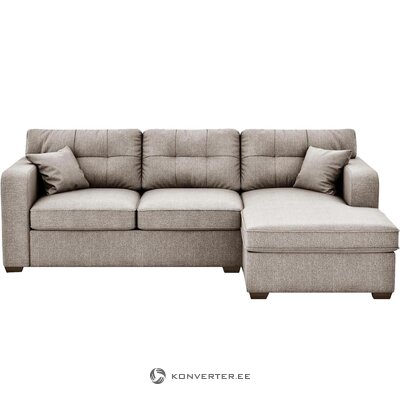 Dark beige corner sofa melvin (corinne cobson)