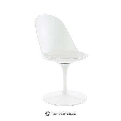 Balts dizaina krēsls Granada (Milano)