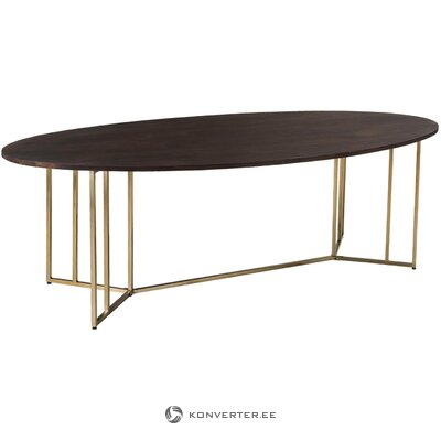 Oval mango dining table (luca) t