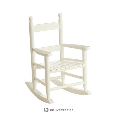 White children&#39;s rocking chair (premier housewares)