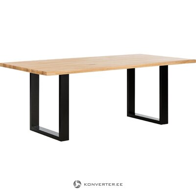 Medžio masyvo valgomasis stalas (Oliver)