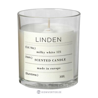 Scented candle linden (broste copenhagen) intact
