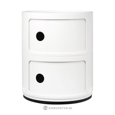 White design nightstand componibili (cartel) intact