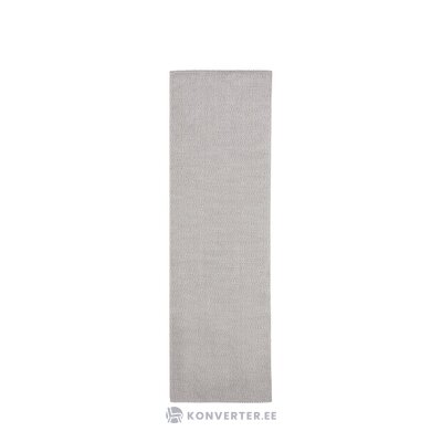 Gray cotton carpet cooper (benuta) 75x240 intact