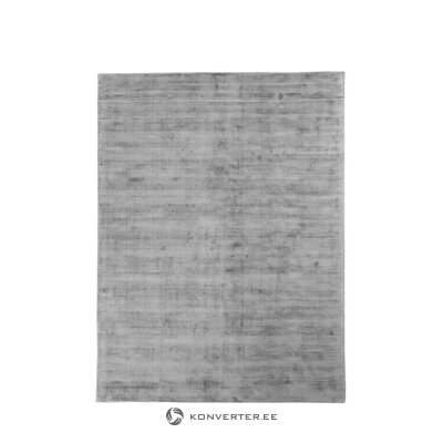 Dark gray viscose rug (jane)