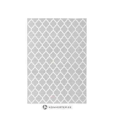 Harmaa-valkoinen kuviollinen matto (amira) 230x160
