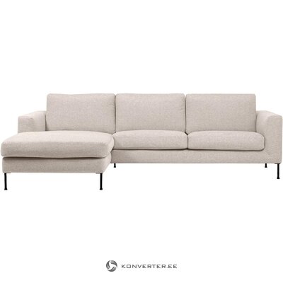 Smėlio spalvos kampinė sofa (cucita)