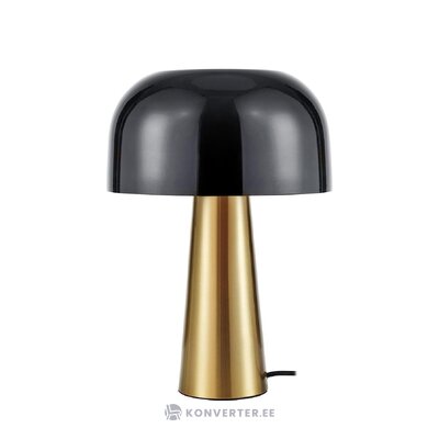 Черно-золотая металлическая настольная лампа blanca (markslöjd) с изъяном красоты