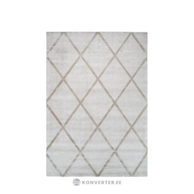 Gray pattern design viscose carpet glossy (kayoom) 120x170 intact