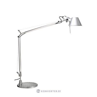 Silver design table lamp with tolomeo (artemis) beauty flaws