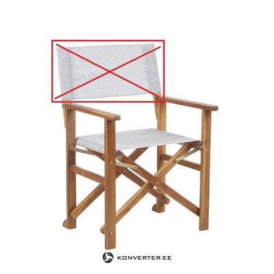 Folding garden chair (zoe)