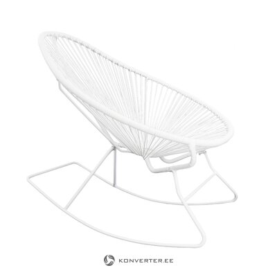 Baltos dizaino supamosios kėdės (gracija)