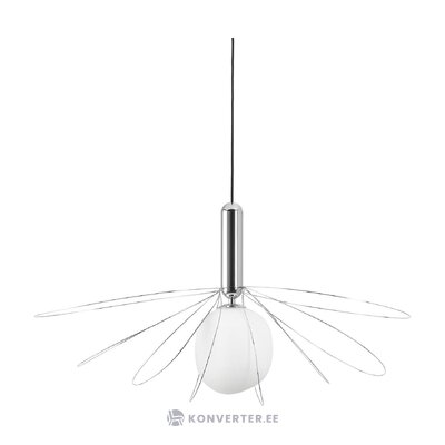 Подвесной светильник с серебряным дизайном (dela) неповрежденный