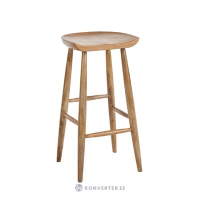 Solid wood bar stool (nino) intact