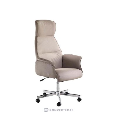 Gaiši pelēka dizaina biroja krēsls penty (tomasucci) neskarts