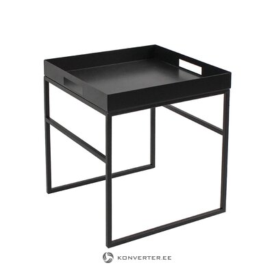 Black design coffee table nora (werner voss)