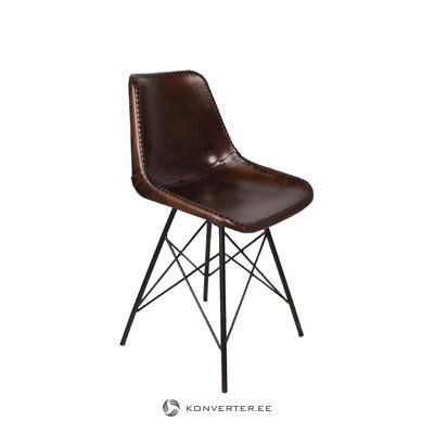 Dark brown chair melia (clayre &amp; eef)