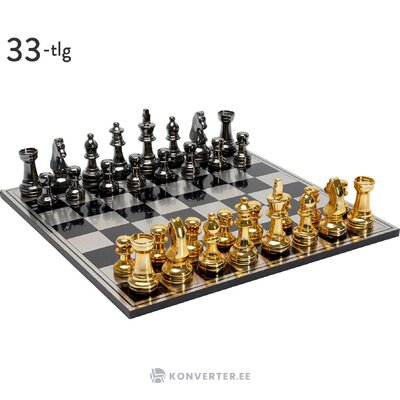 Koristeellinen shakkilauta viv (kare design) ehjä