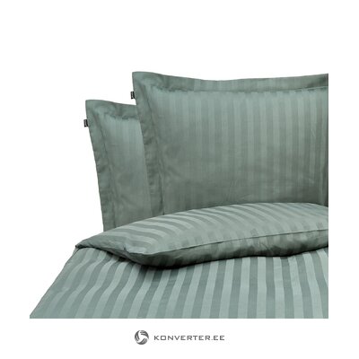 Gray striped bedding set linea (ladai)