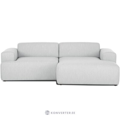 Gray modular corner sofa (melva) 240cm with beauty flaw