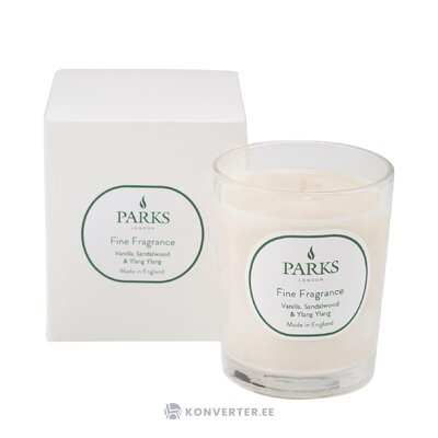 Scented candle fine fragrances (parks london) with beauty flaw