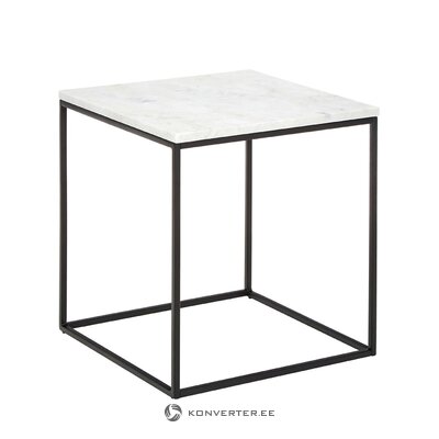 Small marble coffee table (alys) (whole, in a box)